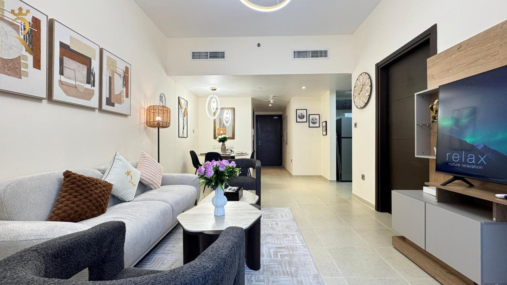 Al Reem 1br Haven Pool Gym And Smart Tv Apartamento